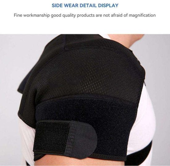 Shoulder Brace - Shoulder Support Brace for Sports - Double-Sided Adjustable & Breathable - Compression and V1188-ZXY-131-711
