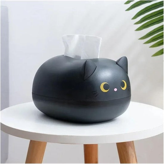 Tissue Box - Tissue Box Organizer with Cat Print - Napkin Holder for the Living Room - Tissue Box for the V1188-ZXY-131-714