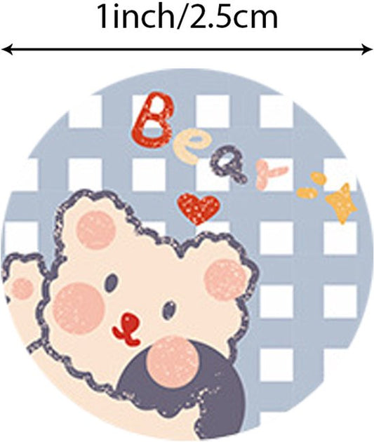 Stickers - 500 sheets - Sealing stickers - Packaging decoration - DIY diaries/notebooks - Diary labels V1188-ZXY-131-716