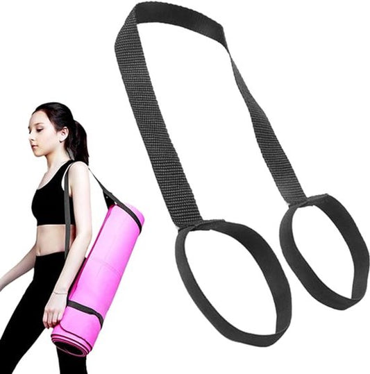 Yoga mat straps - Carrying straps for packing yoga mats - Portable shoulder straps for storing picnic mats - V1188-ZXY-131-727