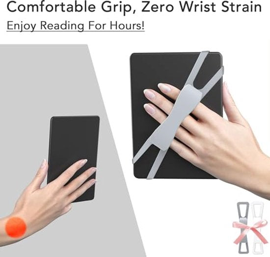 2-Pack Hand Rests for E-Readers & Tablets - Non-Slip & Comfortable to Hold - Suitable for 4.7-8 Inch Screens V1188-ZXY-131-730