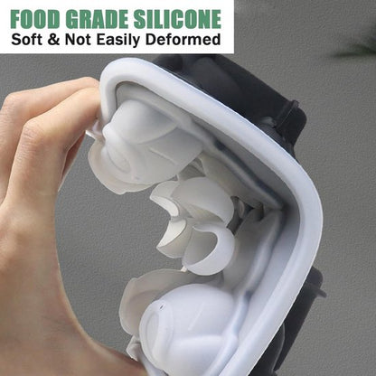 3D Cat Ice Cube Mold - With Integrated Funnel - Silicone for Cocktails & Whisky - Easy De-Moulding V1188-ZXY-131-740