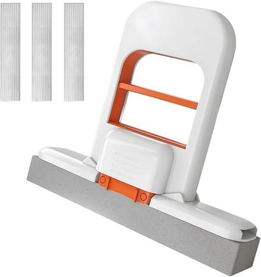Mini Mop - with 3 replaceable sponges - portable cleaning sponge - can be used wet and dry - handle with V1188-ZXY-131-754