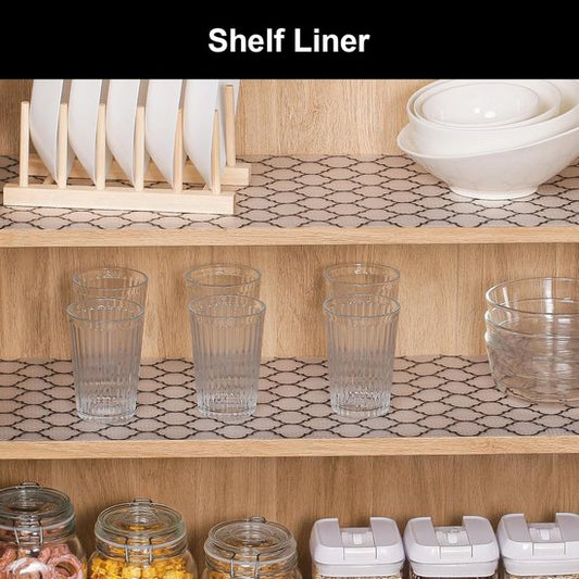 Drawer Mat - Kitchen Drawer Mat - Kitchen Cabinet Shelf Protector - Non-Adhesive, Waterproof EVA Drawer Mat, V1188-ZXY-131-784
