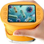 1000x Digital Children's Microscope - With 2 Inch IPS Screen & 8 LED Lights - Handy & Easy to Use for Nature V1188-ZXY-131-788
