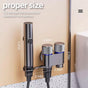 Hand Shower for Toilet & Cleaning - Adjustable Water Pressure & Universal Mounting - For Bathroom, Pets & V1188-ZXY-131-801