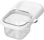 Sink Strainer & Drip Rack - With Suction Cup & Removable Strainer Tray - For Vegetables & Food Leftovers - V1188-ZXY-131-803