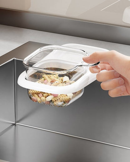 Sink Strainer & Drip Rack - With Suction Cup & Removable Strainer Tray - For Vegetables & Food Leftovers - V1188-ZXY-131-805