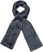 Scarf with Concealed Zipper Pocket - Secure Storage Pocket for Keys & Cards - Downy Soft & Warm - Gray V1188-ZXY-131-807