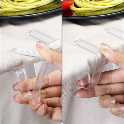 Tablecloth Clips - 48 Pieces - Tablecloth Clips - Transparent Tablecloth Clips - Windproof Tablecloth Clips - V1188-ZXY-131-813