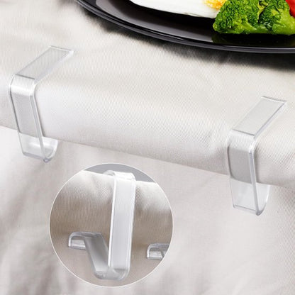 Tablecloth Clips - Pack of 24 - Transparent Tablecloth Clips - Windproof Tablecloth Clips - Suitable for V1188-ZXY-131-814