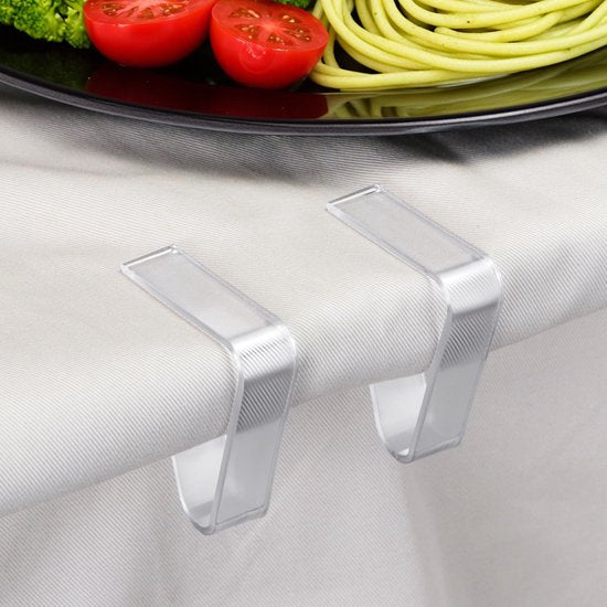 Tablecloth Clips - Pack of 24 - Transparent Tablecloth Clips - Windproof Tablecloth Clips - Suitable for V1188-ZXY-131-814