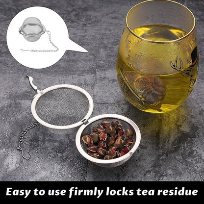 Tea filter - 3 pieces - Stainless steel tea filter - Tea ball filter - Tea filter pot - Infusion ball - V1188-ZXY-131-820