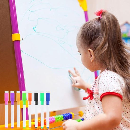 Whiteboard markers - 10 pieces - Whiteboard markers - With magnetic eraser - Colored markers - Erasable V1188-ZXY-131-821