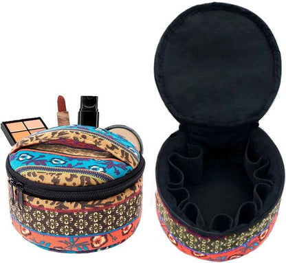 Storage Bag - 1 Piece - Canvas Essential Oil Storage Bag - Cosmetic Storage Bag - Travel Bottle Storage Box V1188-ZXY-131-829