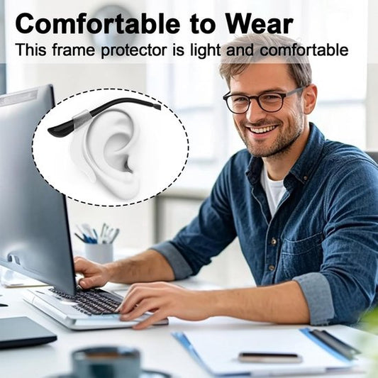 Earplugs for glasses - 32 pieces - Silicone earhooks - Behind-the-ear glasses clips - Non-slip, V1188-ZXY-131-832