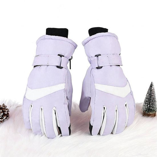 Gloves - Winter ski gloves - Warm gloves - Non-slip, thickened - Waterproof - Suitable for cold weather - V1188-ZXY-131-833