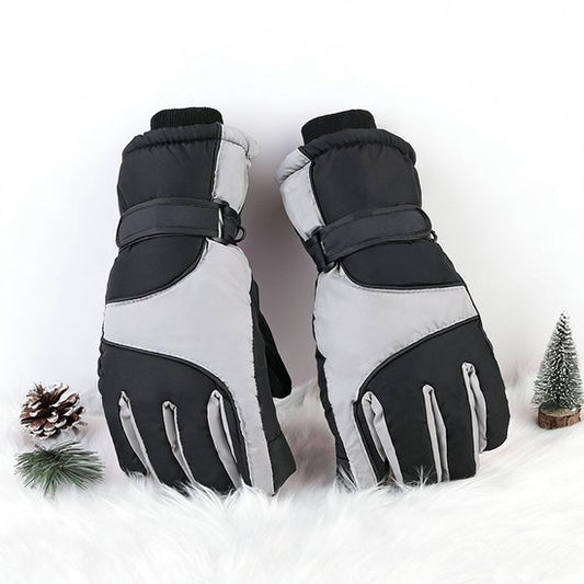 Gloves - Winter ski gloves - Warm gloves - Non-slip, thickened - Waterproof - Suitable for cold weather - V1188-ZXY-131-835