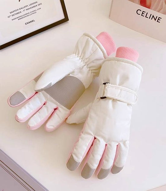 Gloves - Warm gloves - Women's gloves - Ski gloves - Winter outdoor cycling gloves - Touchscreen support - V1188-ZXY-131-838