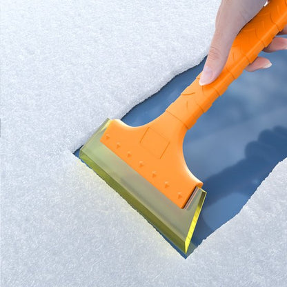 Snow brush and ice scraper - ergonomic foam handle for effortless cleaning - Universal for cars and trucks V1188-ZXY-131-842