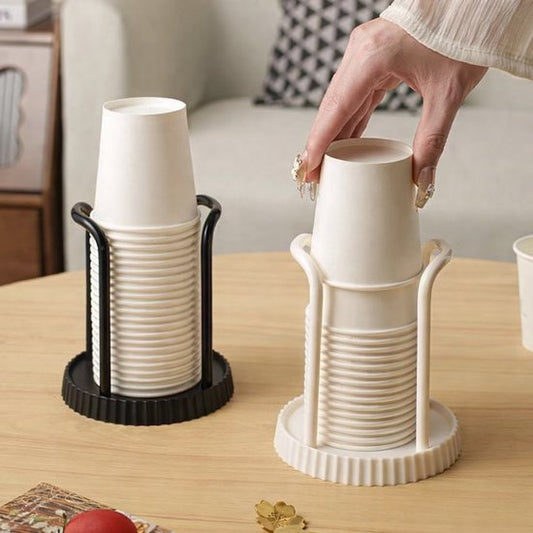 Disposable cup holder for paper cups - practical cup holder - paper cup dispenser for the desk - cup V1188-ZXY-131-883