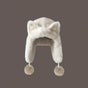 Fleece winter hat - Warm hat with thickened ear flaps - Soft, comfortable and frost-resistant - Stylish V1188-ZXY-131-907
