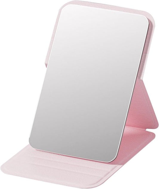 Frameless High Definition Makeup Mirror - Foldable Travel Mirror - Portable Makeup Mirror with Soft PU V1188-ZXY-131-916