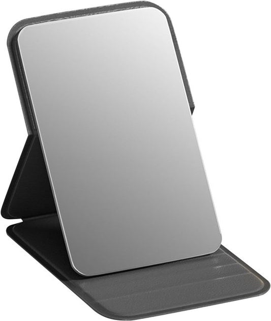 High Definition Frameless Makeup Mirror - Foldable Travel Mirror - Portable Makeup Mirror with Soft PU V1188-ZXY-131-918