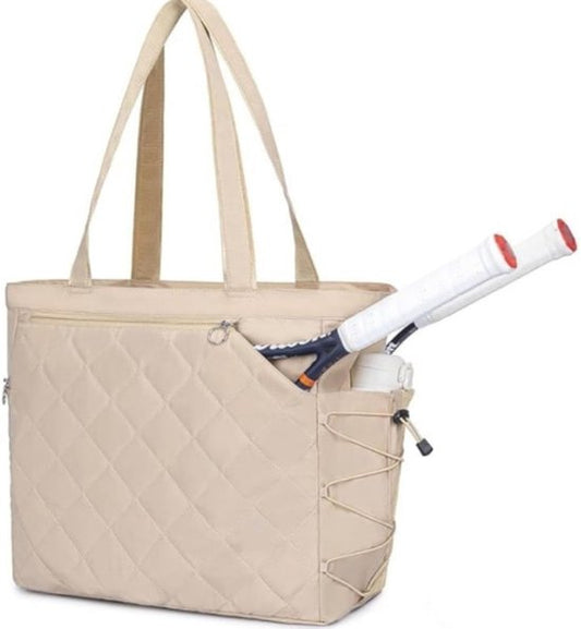 Tennis Bag - Extra Large Sports Bag with Shoe Compartment - Suitable for 2-4 Rackets - Waterproof and V1188-ZXY-131-922