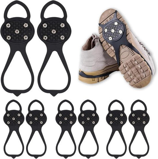 Snow boots with non-slip soles - Set of 4 - Safe walking on icy and snowy roads - Suitable for size L (35-45) V1188-ZXY-131-931
