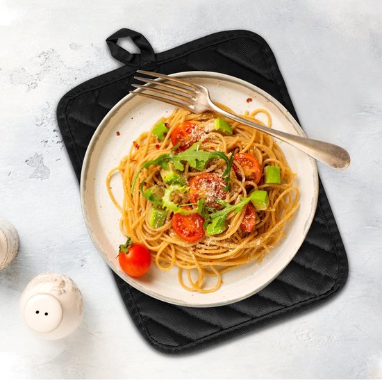 Heat Insulating Mat Set (4 pcs) - Placemats - Coasters - Thick Heat Insulating Gloves - Kitchen Tools for V1188-ZXY-131-938