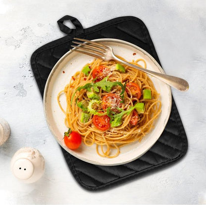 Heat Insulating Mat Set (4 pcs) - Placemats - Coasters - Thick Heat Insulating Gloves - Kitchen Tools for V1188-ZXY-131-938