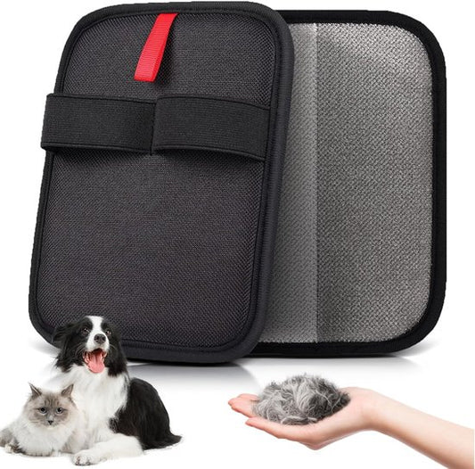 Pet Hair Removal Gloves - 2-Piece Set - Pet Hair Removal Brush - Anti-static Dog Hair Removal Gloves - V1188-ZXY-131-944