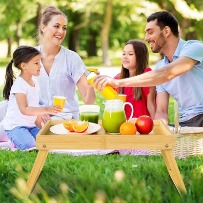 Folding table - Camping table - Portable folding table - Can be used as a dining table, TV table, laptop V1188-ZXY-131-946