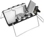Camping stove - Portable and foldable - Camping cooking - 2600W - Three-sided windproof - Heat-resistant V1189-HB001CHJA00164