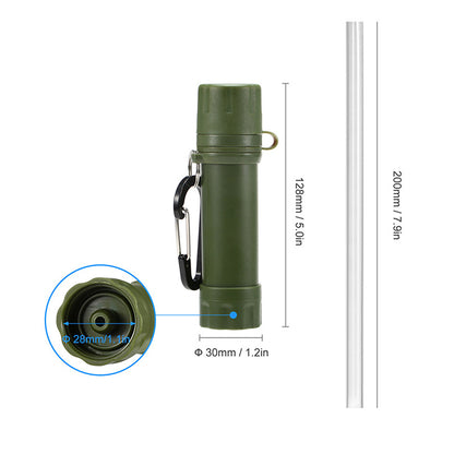 Water Stream Filter - Essential Camping Gear - 1200L Capacity - Extended Straw - For Hiking & Emergency V1189-HB001CYTA00043