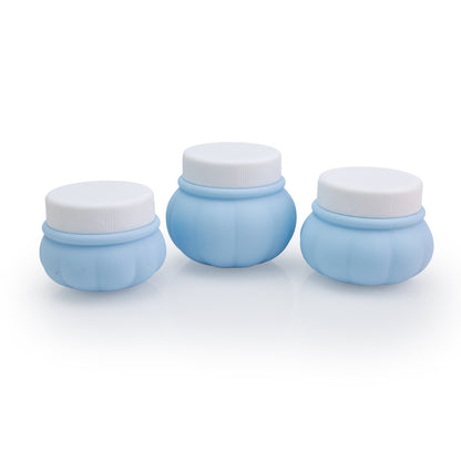 Silicone Cream Travel Jar - Leakproof & Reusable - Compact V1189-HB001CYTA00049