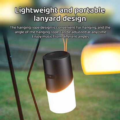 Bluetooth Speaker with LED Mood Lighting - 360 degrees Sound & Light V1189-HB001CYTC00051