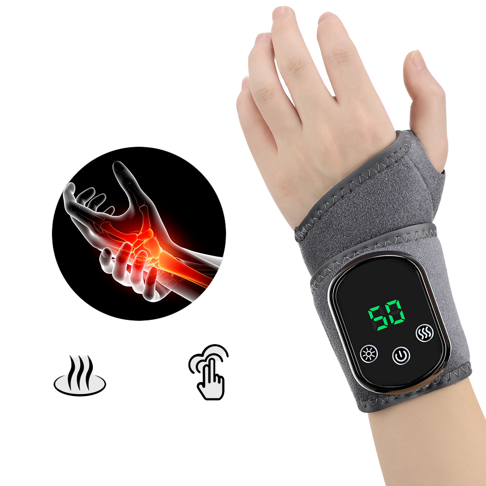 Wireless Heated Wristband - 5 Temperature Settings - Massage & Protection V1189-HB001CYTC00059