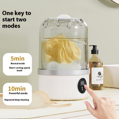 Portable Washing Machine - Cordless - Rechargeable - For Delicate Underwear - Compact V1189-HB001CYTC00060