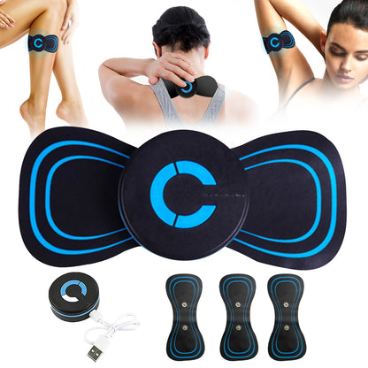 Portable Mini Massage Patch - 6 Modes - Smart EMS Massage & Heating V1189-HB001CYTC00063