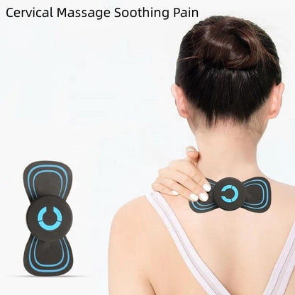 Portable Mini Massage Patch - 6 Modes - Smart EMS Massage & Heating V1189-HB001CYTC00063