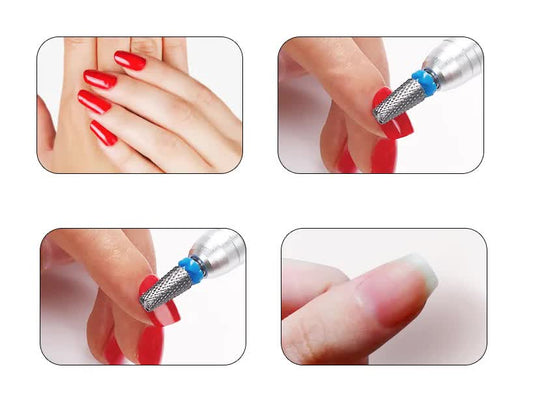 5-in-1 Nail Cutter Bit - Coated Tungsten Grinding Head - for Manicure and Pedicure 1 piece XF V1189-HB001CYTC00086