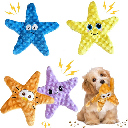 Unfilled dog toy - squeaky - small to medium dogs - 4 pcs V1189-HB001CYTR00002