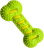 Rubber bone chew toy - Teeth cleaning - Green - 19 cm - 1 pc V1189-HB001CYTR00003