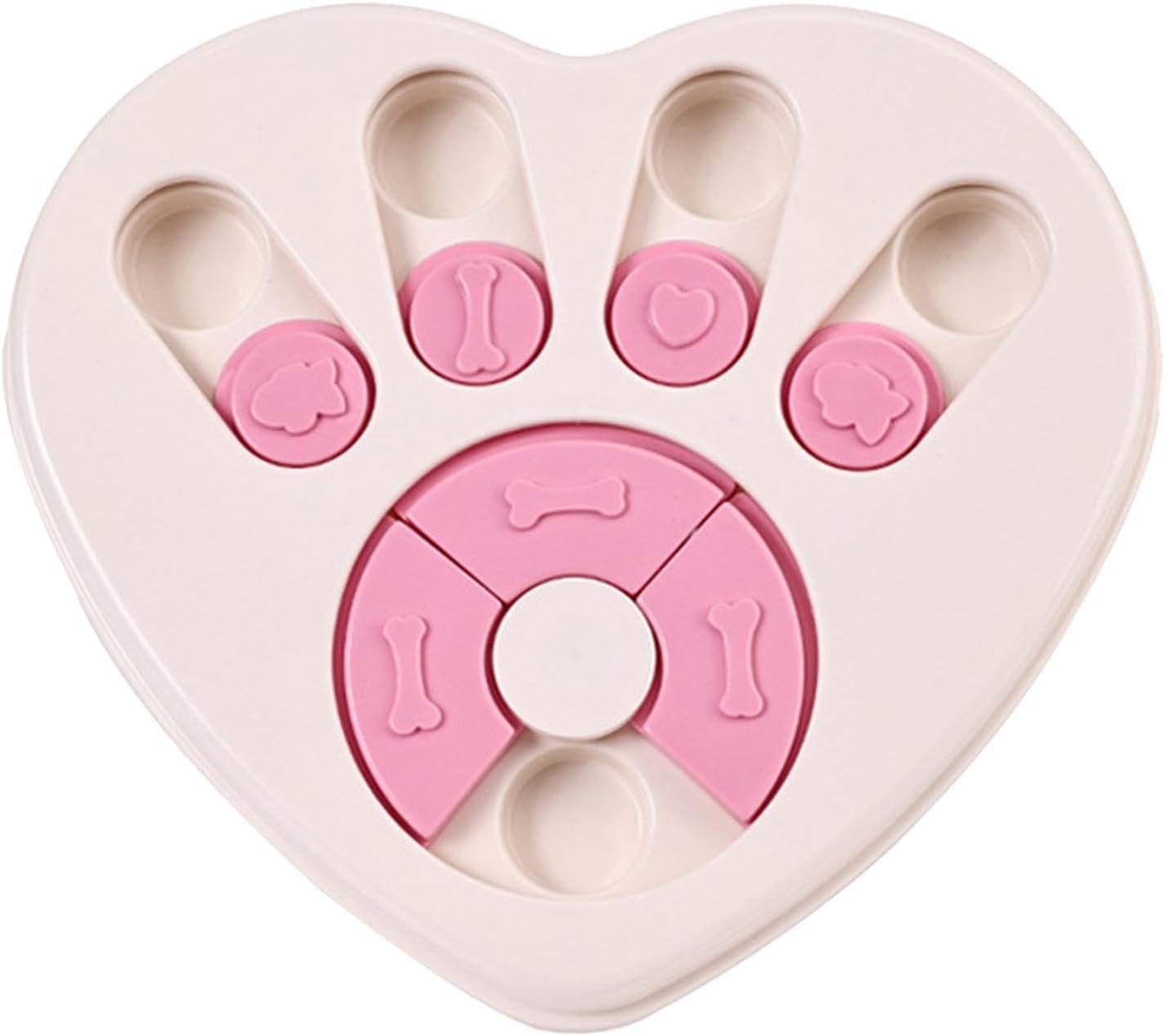 Dog Bowl - Slow Food Bowl - Educational Game - Interactive Toy - 1pc V1189-HB001CYTR00005