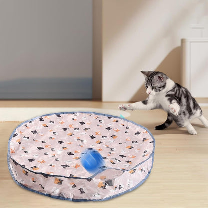 Play mat - Educational cat toy - USB automatic cat toy with three settings - 1 item V1189-HB001CYTR00007