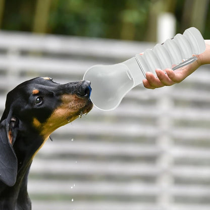 Pet Drinking Fountain - Foldable - Portable - Outdoor - 1pc V1189-HB001CYTR00014