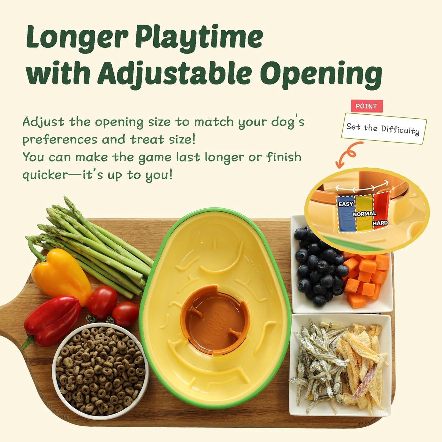 Dog Toy - Leak-Proof - Shake - Avocado - 1pc V1189-HB001CYTR00015