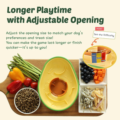 Dog Toy - Leak-Proof - Shake - Avocado - 1pc V1189-HB001CYTR00015